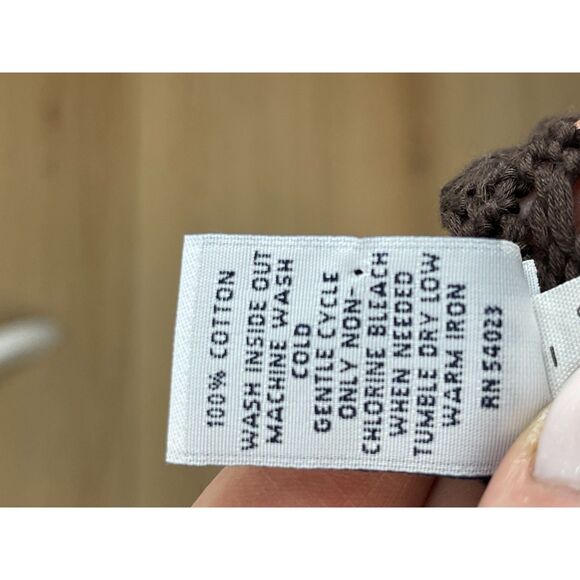 Gap Brown Open-Knit Button-Front Cardigan Sweater – Size XL, Boho Chic Layer - Picture 5 of 5